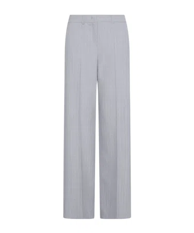 Marella Casual Pants With Belt Loops In Gray