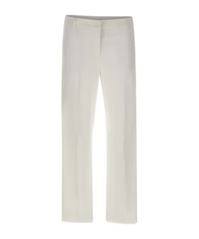 Marella Casual Pants With Belt Loops In Neutral