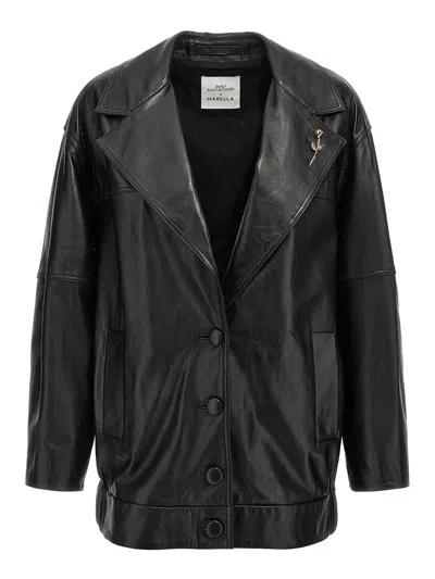 Marella Bomber Capsule Emily Ratajkowski X In Black