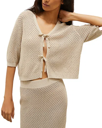 Marella Ciack Cardigan In Beige