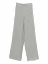 Marella Cirilla Elasticated-waist Trousers In Gray