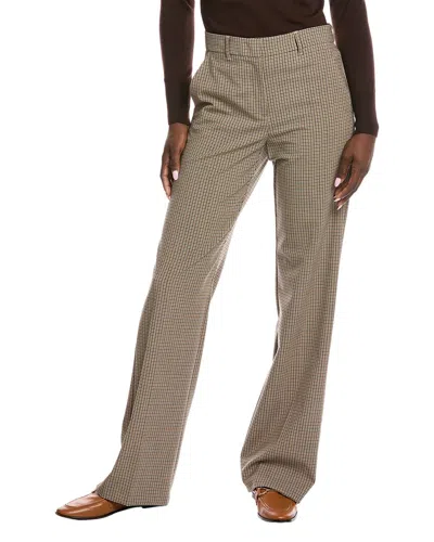 Marella Clarion Wool-blend Trouser In Tan