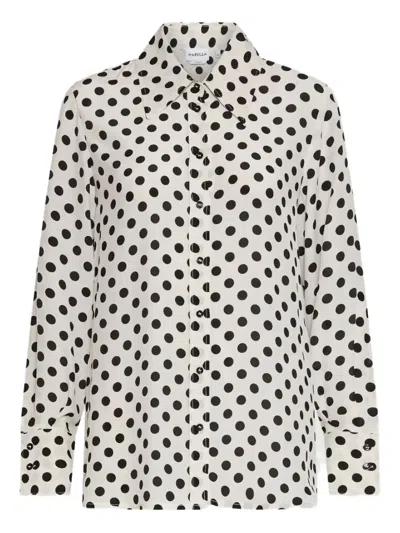 Marella Conio Polka-dot Button-up Shirt