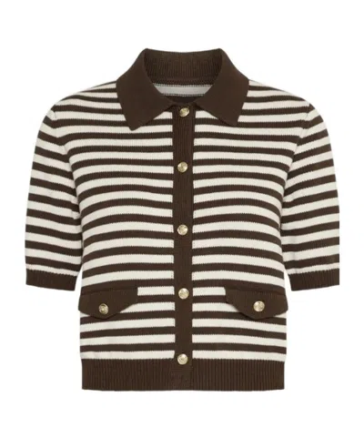 Marella Cotton And Silk Cardigan In Multi