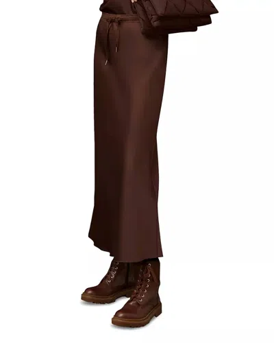 Marella Crema Skirt In Brown