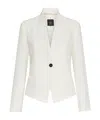 Marella Miranda Single-button Curved-hem Blazer