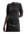 Marella Crew Neck Sweater In Black