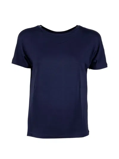 Marella Crew-neck T-shirt In Blue
