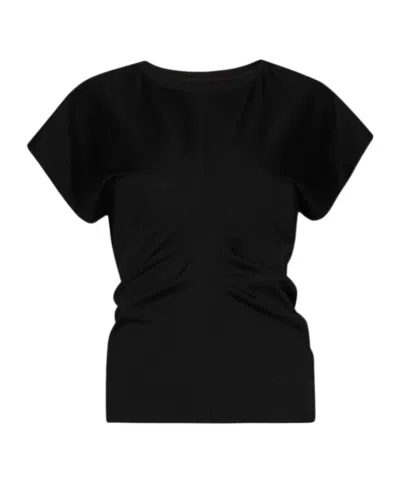 Marella Crew Neck T-shirt In Black