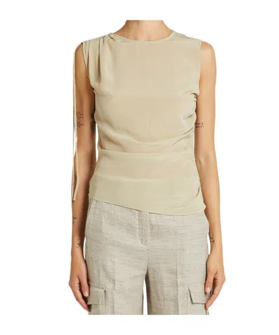 Marella Crew Neck Vest In Nude