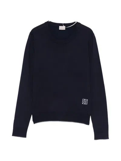 Marella Crew-neck Sweater In Blue