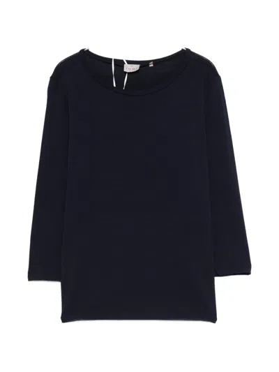 Marella Crew-neck T-shirt In Blue