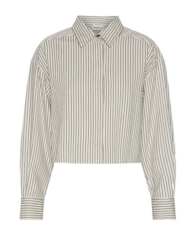 Marella Cropped Blouse - Sage In Green
