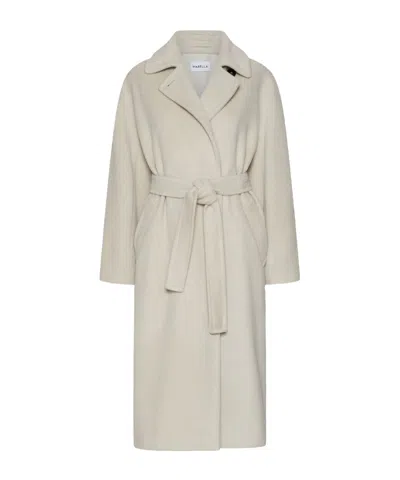 MARELLA DOUBLE-BREASTED BEAVER CLOTH COAT