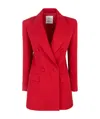 Marella Codesign Waisted Blazer In Red