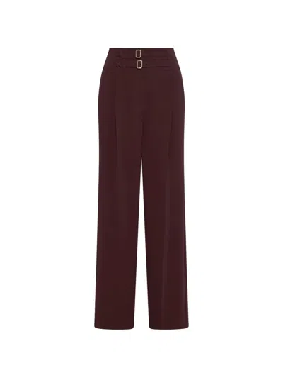 Marella Straight-leg Casual Pants In Multi