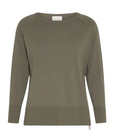 Marella Drawstring Sweater - Brown In Green