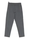 Marella Drawstring-waist Trousers In Gray