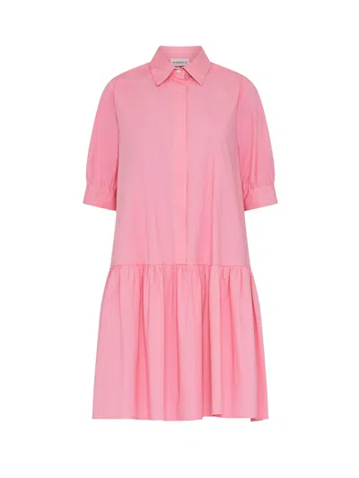 Marella Ebert Collared Dress In Pink