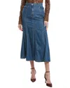 Marella Edera Midi Skirt In Blue