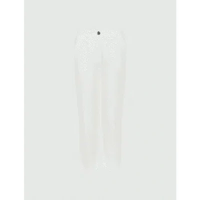 Marella Editto Kick Flare Trouser Size: 16, Col: White