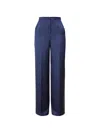 Marella Elasticated Straight Trousers In Blue