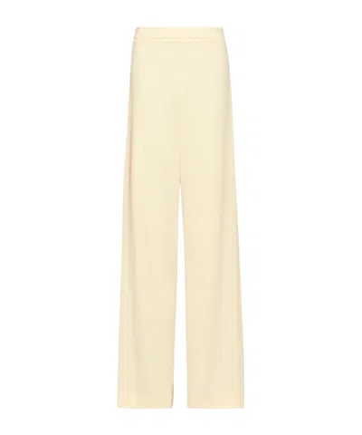Marella Elastic-waist Knit Casual Trousers In Multi