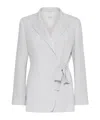 MARELLA ELEGANT CADY CRÊPE JACKET - ICE