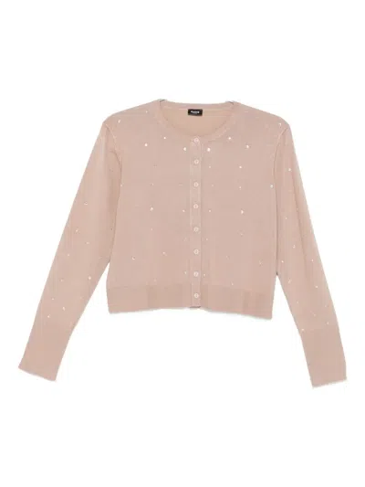 Marella Embellished-button Cardigan In Multi