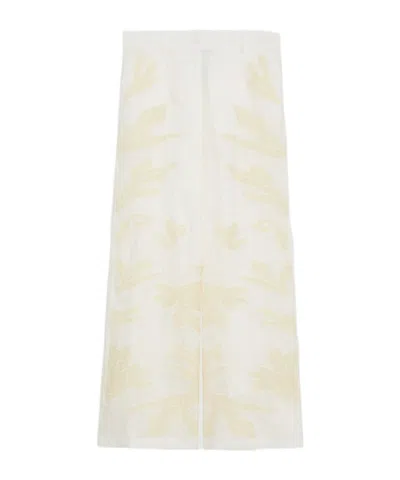 Marella Kadiak Long Trouser White In Neutral