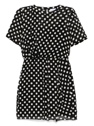 Marella Emerald Mini Dress In Black