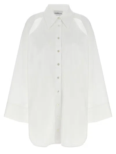 Marella Long Sleeve Shirt In White