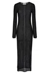 Marella Openwork Wedding Dress In Black