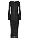 Marella Openwork Wedding Dress In Black