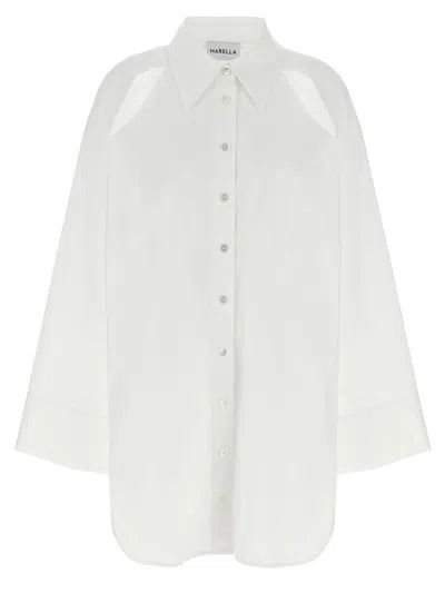 Marella Emily Ratajkowski X Capsule Shirt In White | ModeSens