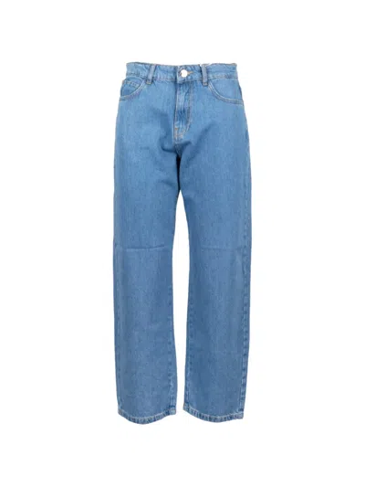 Marella Emme High-waisted Jeans In Blue