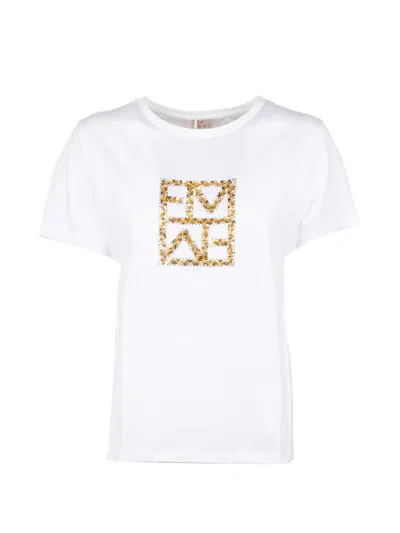 Marella Emme Printed T-shirt In White