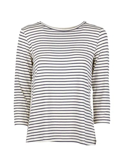 Marella Emme Striped Long-sleeved T-shirt In Pattern