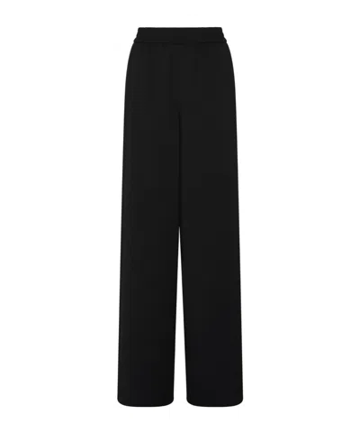 Marella Envers Satin Trousers - Black