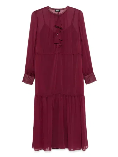 Marella Eolie Dress In Burgundy