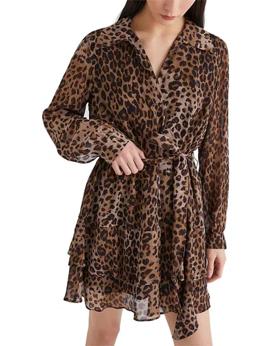Marella Fabio Natural Dress In Animal Print