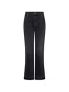 Marella 페이디드 언피니시드 헴 진 In Black