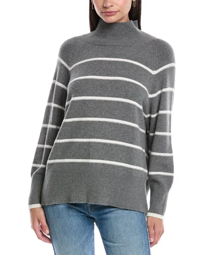 Marella Falange Wool & Cashmere-blend Sweater In Gray