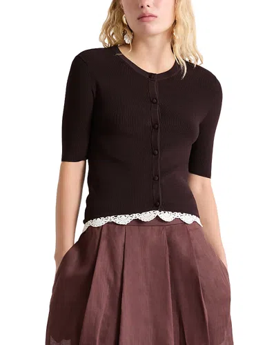 Marella Farneto Cardigan In Brown