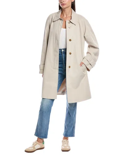 Marella Fattore Rain Coat In Gray