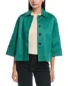Marella Fedora Jacket In Green