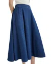 Marella Figura Midi Skirt In Blue