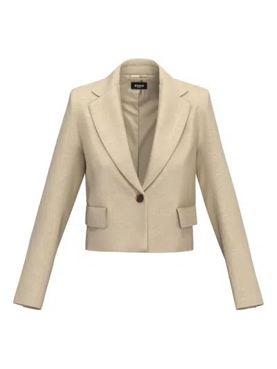Marella Flap-pockets Blazer In Neutral