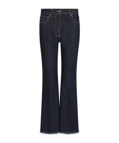 Marella Flared Cropped Jeans In Black