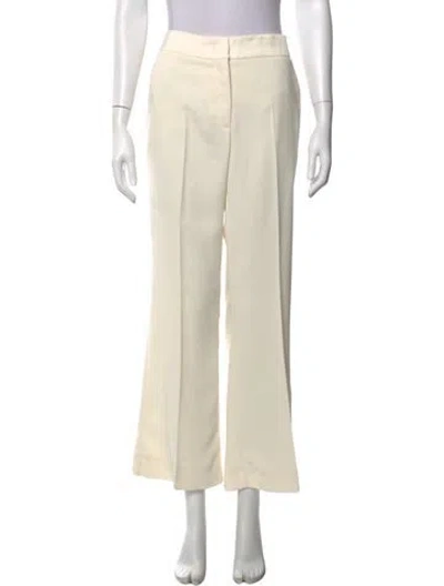 Pre-owned Marella Flared Pants In Neutral